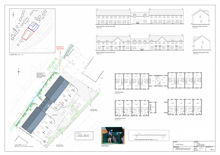 New residential development at Kirbys Yard, Whitchurch johnkendrick